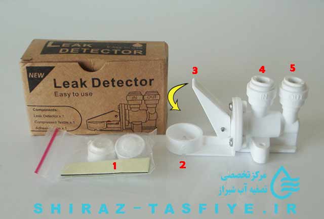 install leak detector نصب نشتی یاب install leak detector نصب نشتی یاب